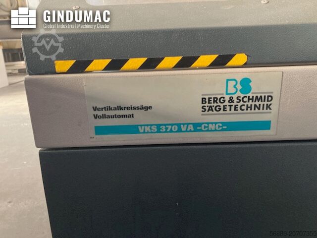 Κυκλικό πριόνι μετάλλων BERG & SCHMID VKS 370 VA