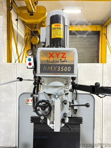 Máquina de trituração XYZ Machine Tools RMX 3500 Bed Milling Machine