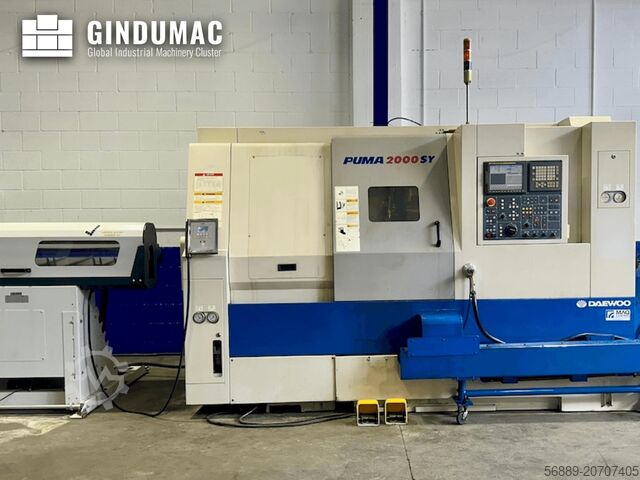 Horizontale draaimachine DOOSAN PUMA 2000SY