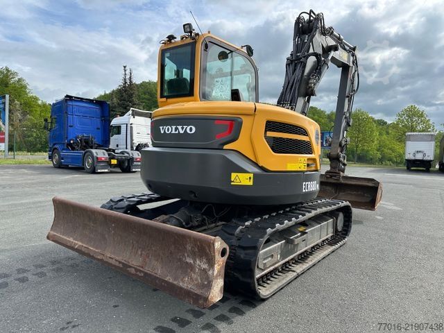 Minibagr VOLVO EC88D,Verstellausleger,Powertilt,Klima, 3 Löffel