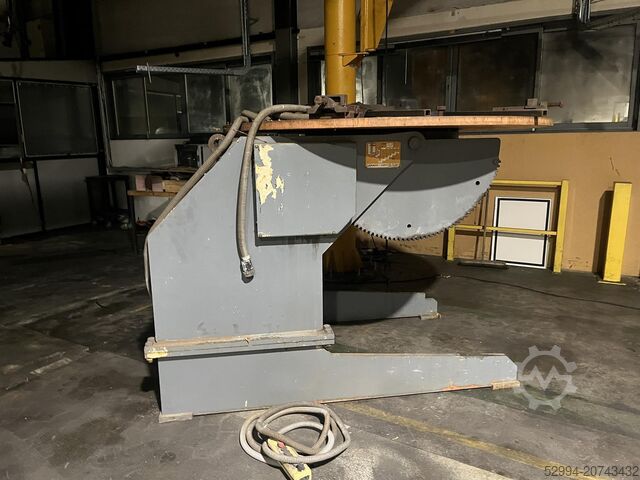 Turning gears - Positioners - Welding dericks & -pinchtables Lambert Jouty P82 14 VF 10 Ton