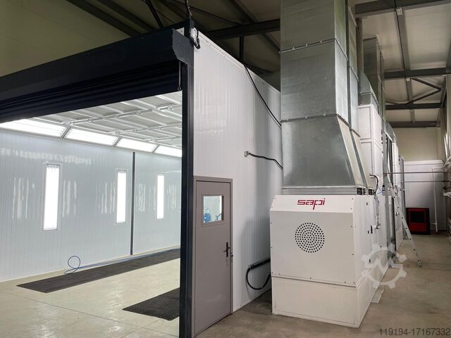 Complete systemen voor schilderen en drogen. SAPI GmbH Lackieranlagen | Lackierhallen