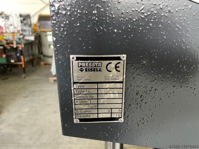 Punch, complete with base frame Pressta Eisele Dyno 9