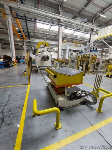 Transferová progresivní servo lis AIDA DSF-TE4-20000-730-250 - 2000 ton