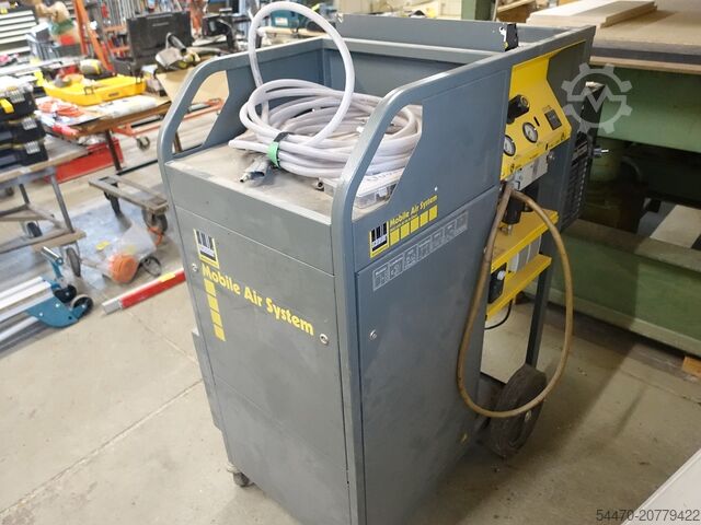 Mobilni kompletan sistem za komprimovani vazduh SCHNEIDER MAS650-10-90D-SILEND