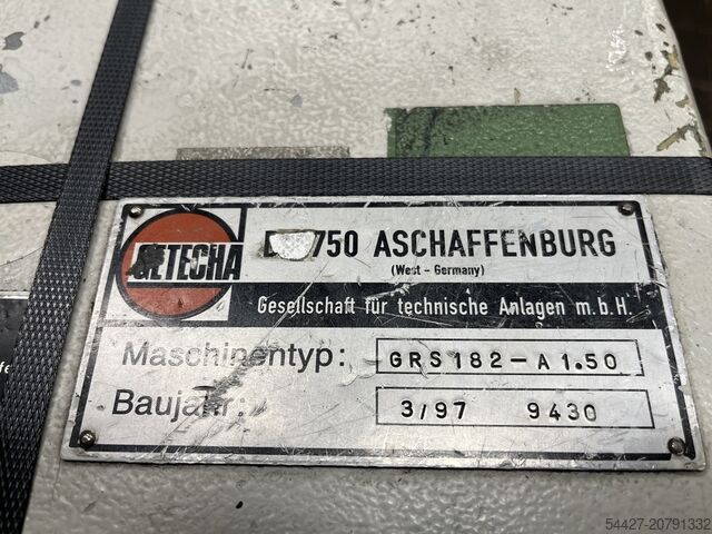 Boční mlýn GETECHA GRS 182 - A1.50