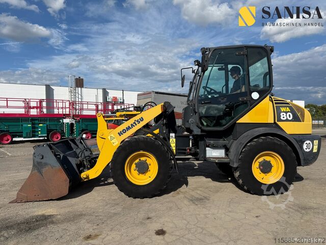 Loader Komatsu WA 80-5/4.1 Schaufel/Paletten Gabel