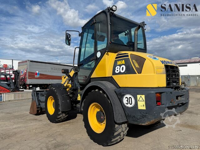 Loader Komatsu WA 80-5/4.1 Schaufel/Paletten Gabel