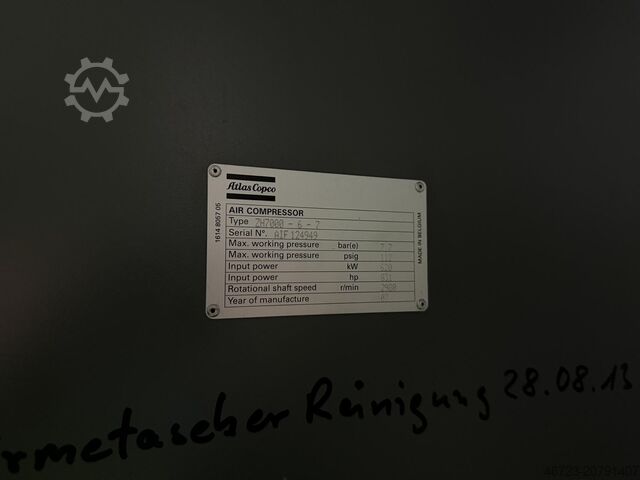 Oil-free air compressor Atlas Copco ZH7000-6-7