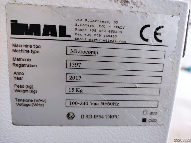 Controller IMAL CGDW ATEX22 MICROCOMP pentru mixere Imal 
