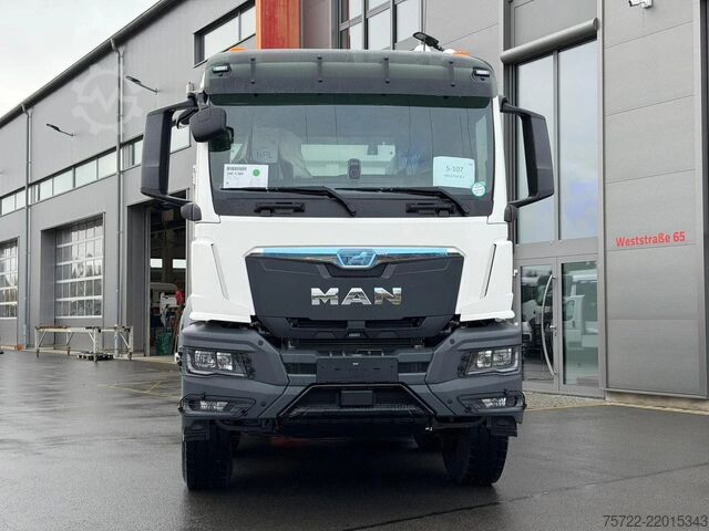 3 taraflı damper MAN TGS 41.480 8x4 BB mit Meiller 3-Seitenkipper