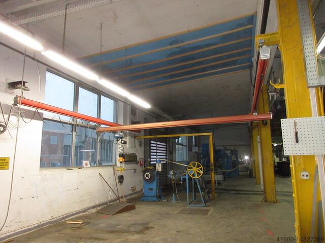 Ciel de grue Grue de hall Voie de grue Demag - Portalkran KBK 125KG Kettenzug KBK 2 II KBK2 6x5m 125Kg Demag Manulift