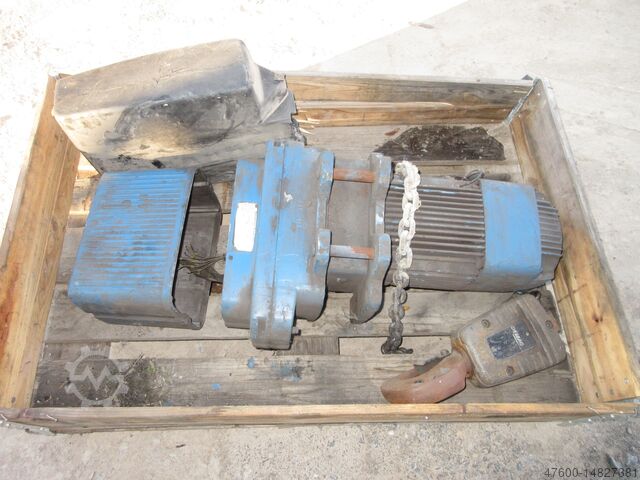 Kettingtakel Hijskraan Binnenkraan Demag DKUN Nutzlast 5000KG Kettenzug DKUN 20-2500 K V1 F4 HUB 6m Kran 400V