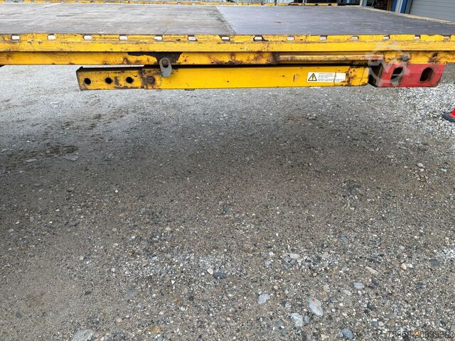 Swap body open Krone BDF 7,45m Lochleiste Teleskopstützen