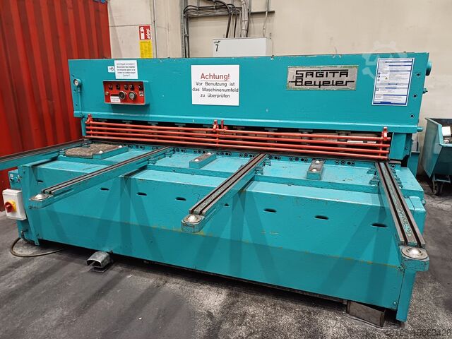 Hydrauliczne nożyce gilotynowe Sagita Beyeler 2550x10