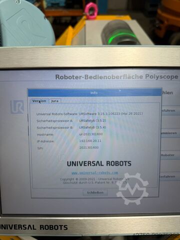 Robot Universal Robots UR10 Cobot