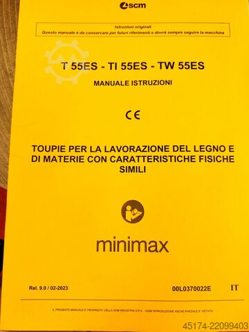 Tischfräse SCM MINIMAX T55 ES