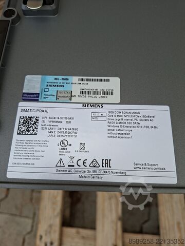Industriell PC Siemens 6AG4114-3DT02-0AX1