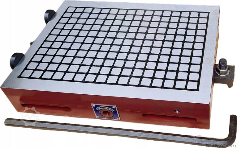 Magnetische tafel 300x400x80mm, 60 kg/m² Magnetspannplatte 300x400x80mm