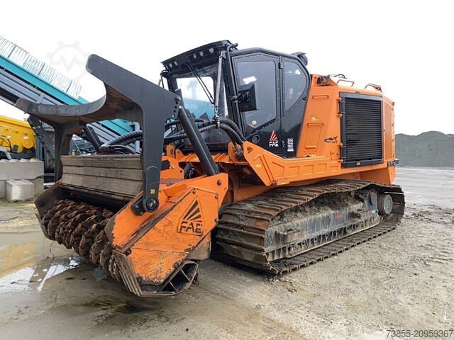 Träflisning FAE PT475 Forestry Mower / Tracked Carrier with Mulcher