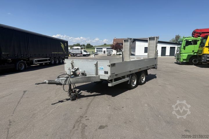 Öppen släpvagn med presenning  TM6V Brücke / Swiss-Vehicle