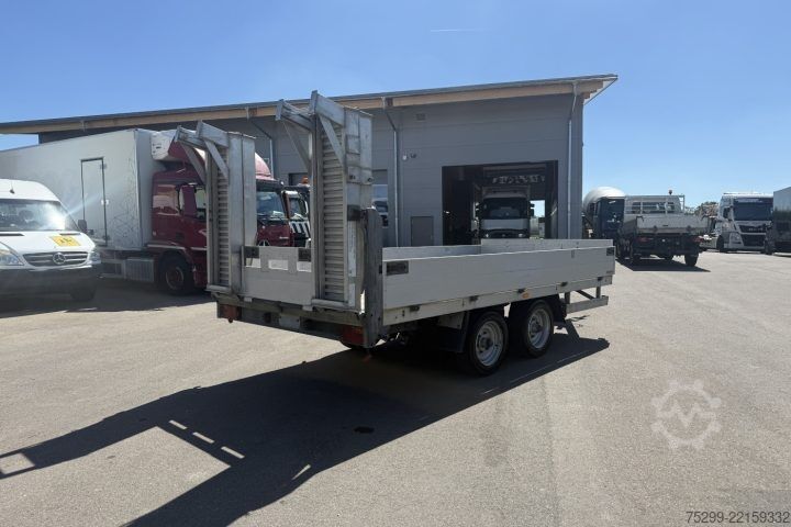 Öppen släpvagn med presenning  TM6V Brücke / Swiss-Vehicle