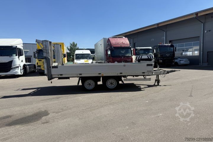 Öppen släpvagn med presenning  TM6V Brücke / Swiss-Vehicle