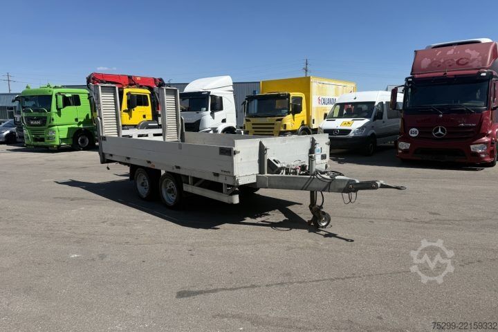Öppen släpvagn med presenning  TM6V Brücke / Swiss-Vehicle