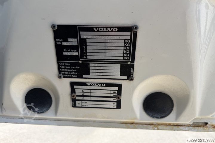 Vrachtwagen met bakwagen Volvo FL6H-250 4x2 Koffer/HB / Swiss-Vehicle