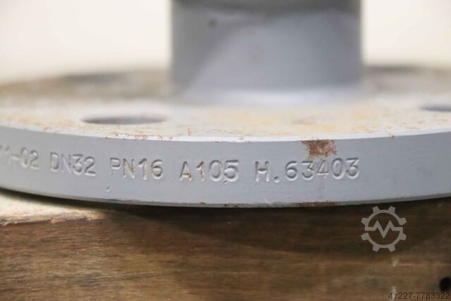 Schuifafsluiter met flensaansluiting Wehlan 33 R 010 A 02 DN32