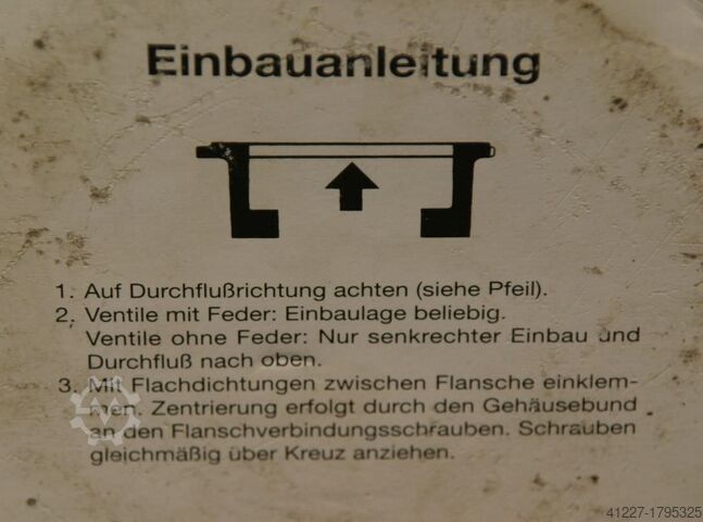 Terugslagklep DN80 Ritag SR