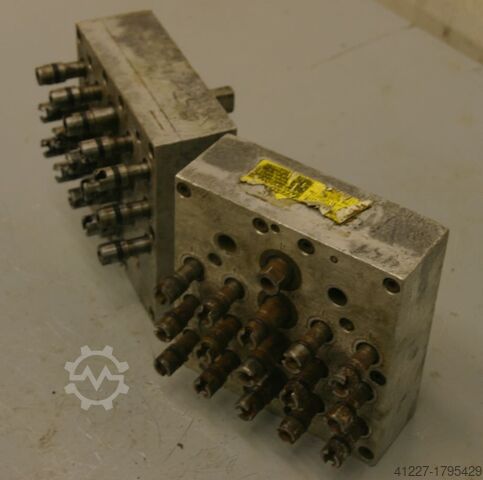 Cabeçote multibroca com 16 brocas Nottmeyer 32 Lochabstand