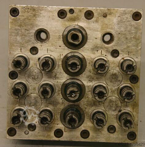 Cabeçote multibroca com 16 brocas Nottmeyer 32 Lochabstand