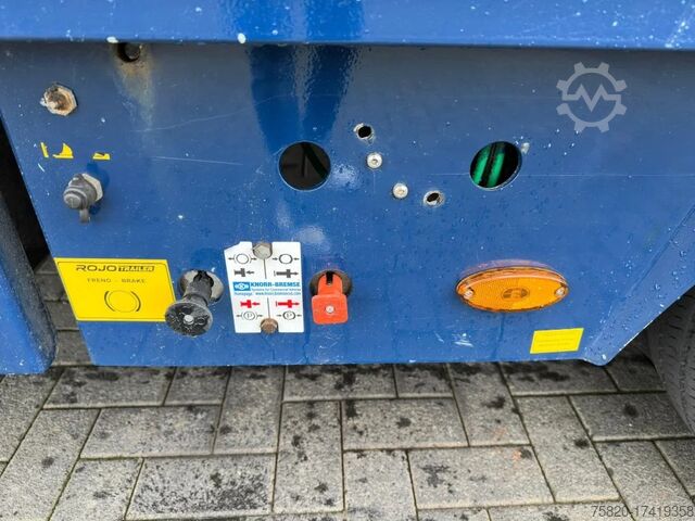 Semi carregador baixo Rojo Trailer KT3 ST EXTENDABLE SEMI DIEPLADER/TIEFLADER/LOWL...