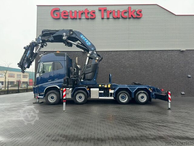 Kamion sa kranom Volvo FH 16.650 8X2 + EFFER 1855/8S + JIB 6S HEAVY DU...