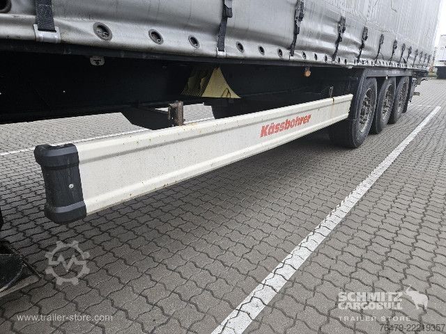 Semiremorcă deschisă cu prelată Kässbohrer Curtainsider Standard