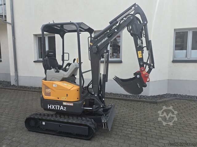Minigrävare < 7t Hyundai HX17AZ