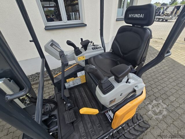 Minigrävare < 7t Hyundai HX17AZ