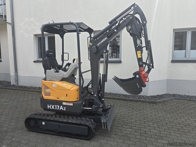 Minigrävare < 7t Hyundai HX17AZ