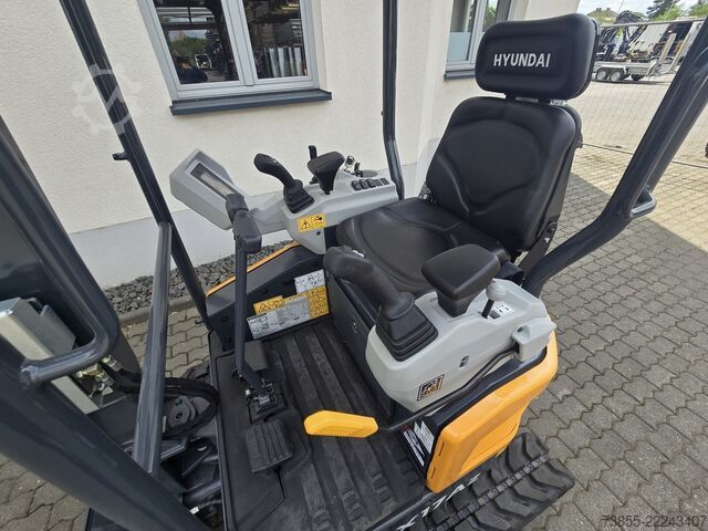 Minigrävare < 7t Hyundai HX17AZ