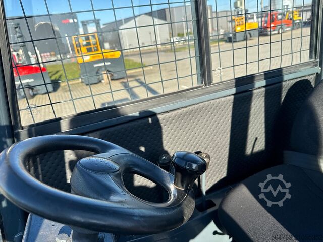 Yan yükleyici forklift Linde S50 //Duplex 4850 mm //