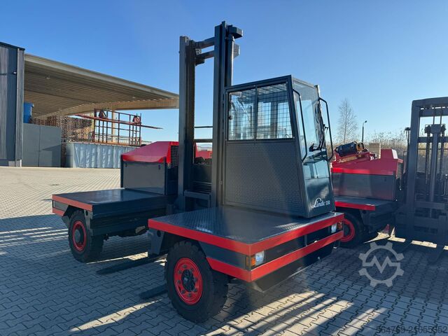 Yan yükleyici forklift Linde S50 //Duplex 4850 mm //
