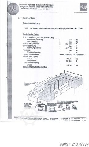 Complete verhardingslijn klokoven SOLO 207FG-60/70