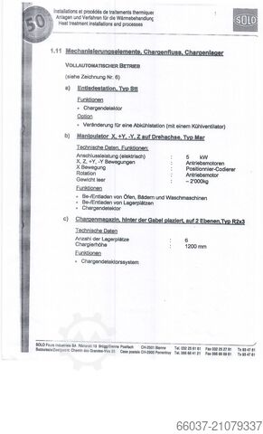 Complete verhardingslijn klokoven SOLO 207FG-60/70