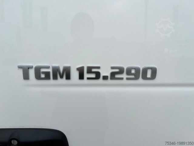 Platós teherautó ponyvával MAN TGM 15.290 /BL/Pritsche 7,25m/LBW/AHK/Nur 26 tkm