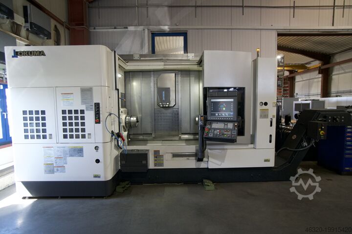 Eszterga-maró központ Y és B tengellyel, kevesebb mint 100 óra OKUMA MULTUS U 3000 1SW 1500 650