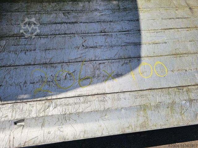 2000 FLOOR aluminium zijkanten aanhangwagen 12 stuks 2006 cm x 100 cm FLOOR aluminium trailer sides 12 pices 2006 cm x 10...