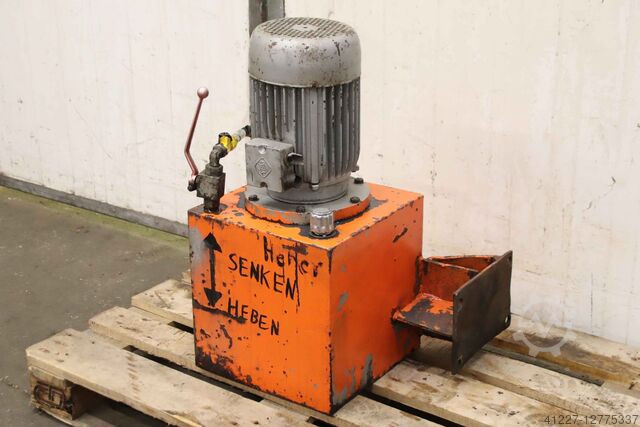 Hydraulisk kraftaggregat 4,0 kW 150 bar VEM 12 l/min