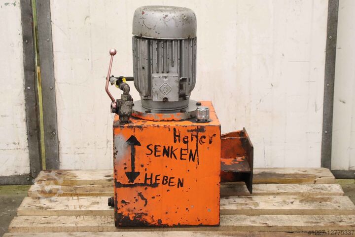 Hydraulisk kraftaggregat 4,0 kW 150 bar VEM 12 l/min