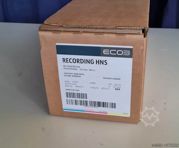 Filme HNS AGFA / ECO3 600BD - 33,8 cm x 60 m